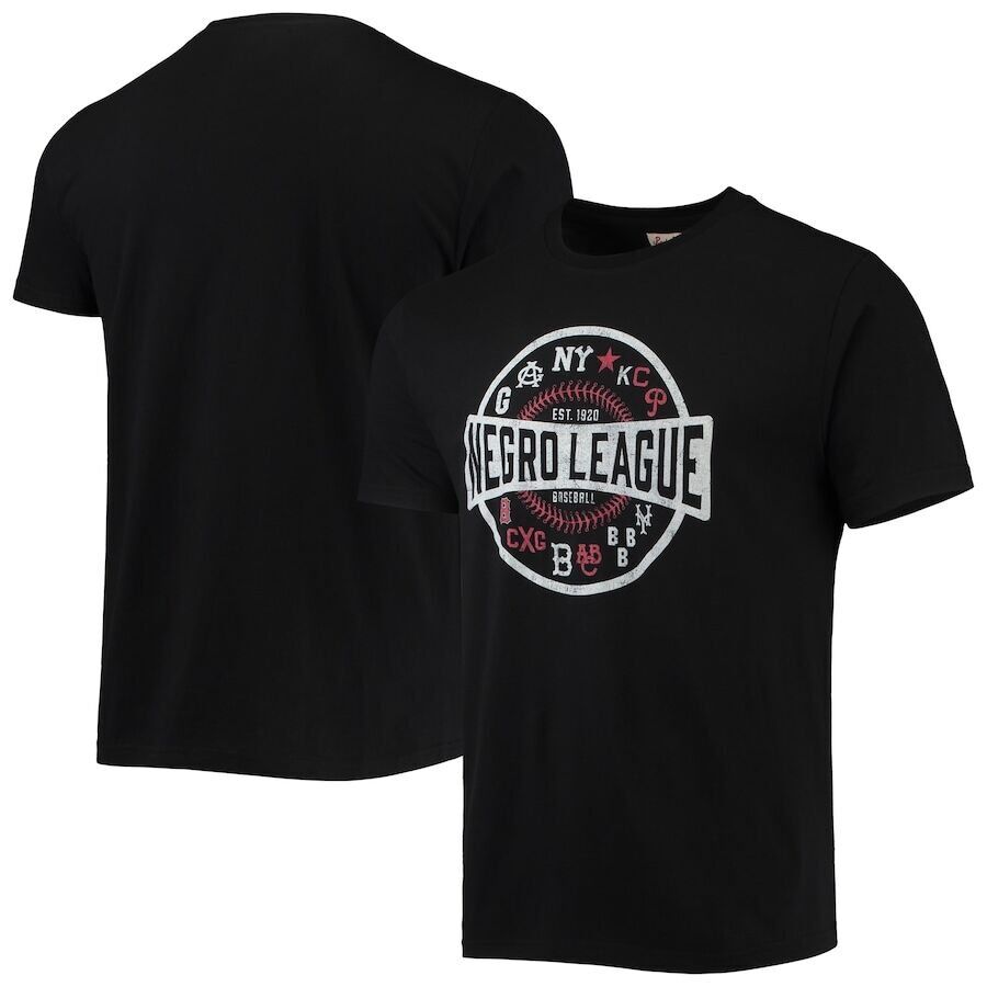 Negro League Baseball American Needle All Logo T-Shirt - Black.jpeg